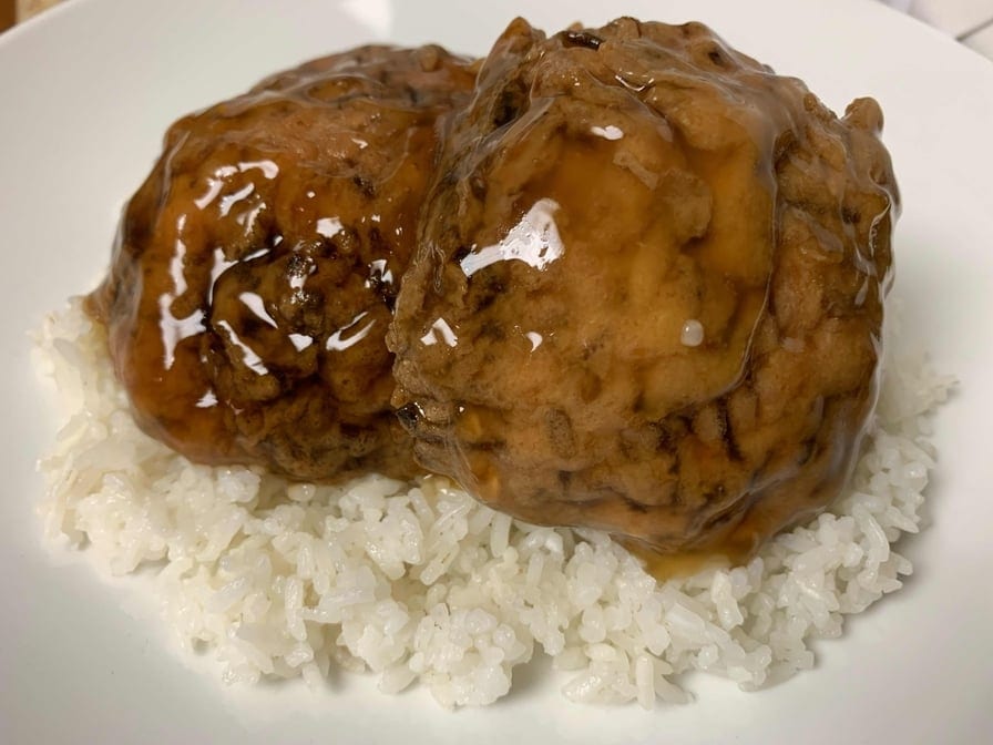 Chicken Egg Foo Young.