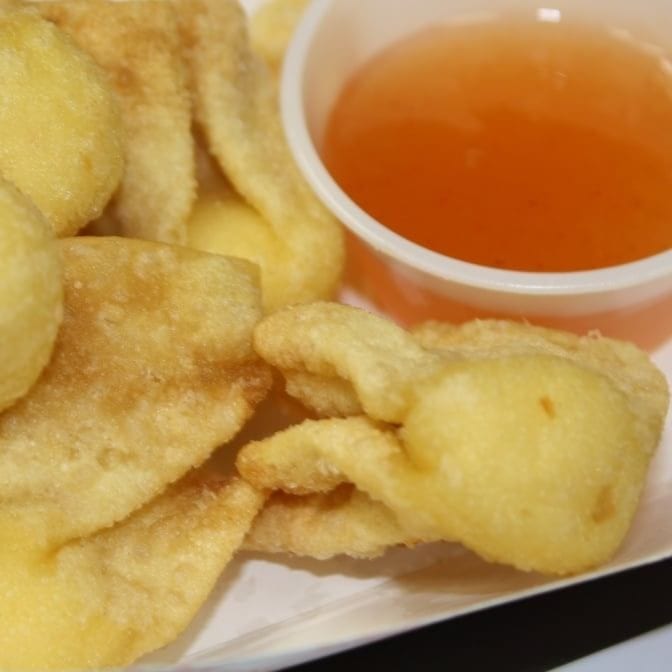 Mini Crab Rangoon (4) Half order.