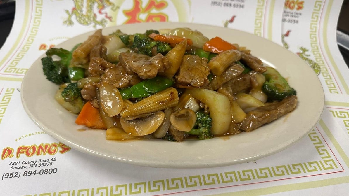 Beef with Vegetables.