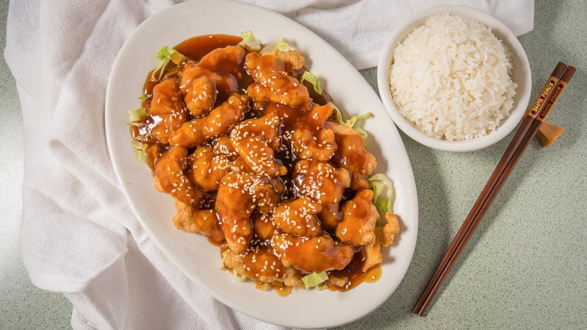 Sesame Chicken.