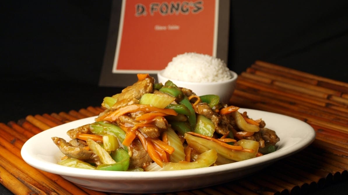 Szechuan Beef.