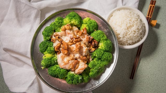 Honey Walnut Shrimp.