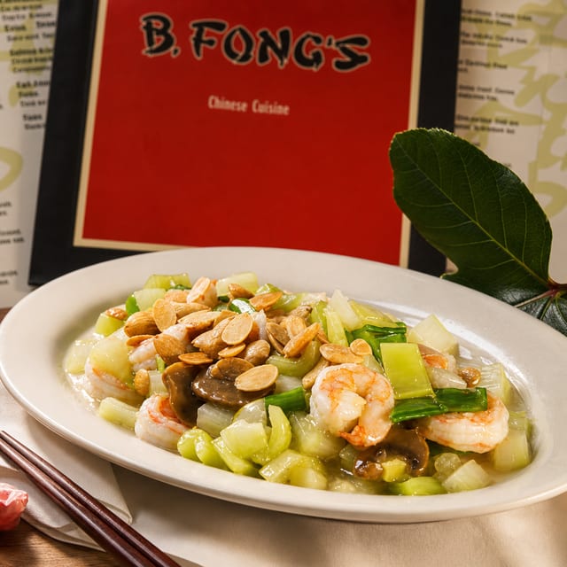 Shrimp Almond Ding.