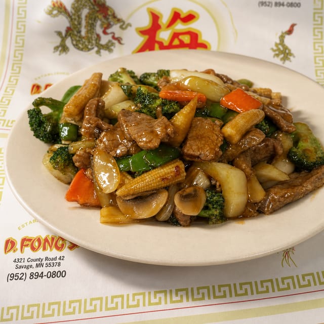 Beef with Vegetables.