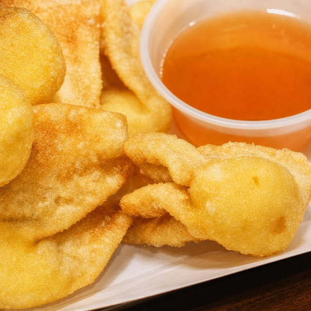Mini Crab Rangoon (4) Half order.