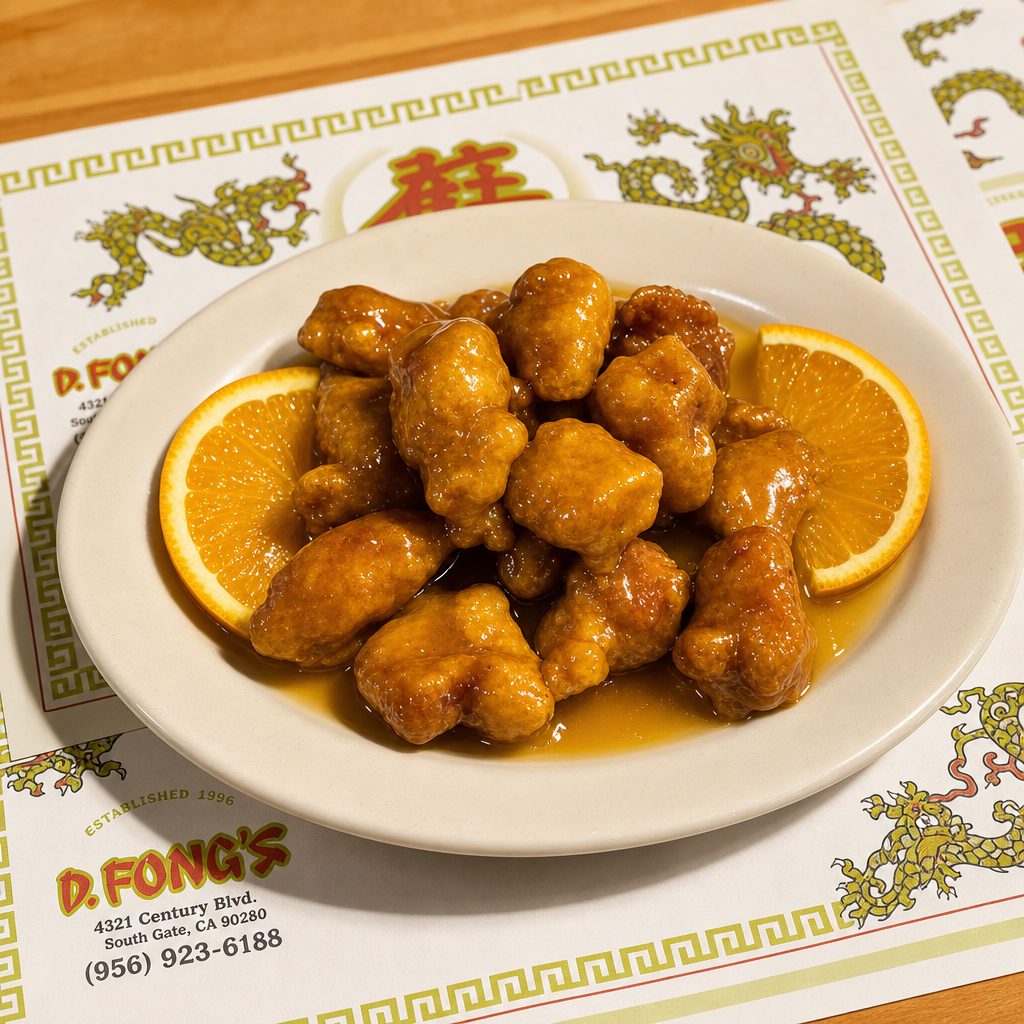 Orange Chicken.