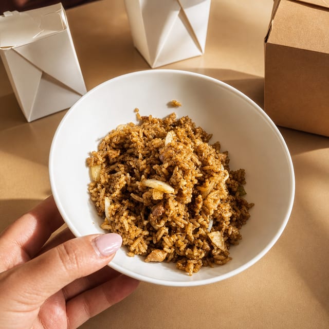 Chicken Fried Rice.