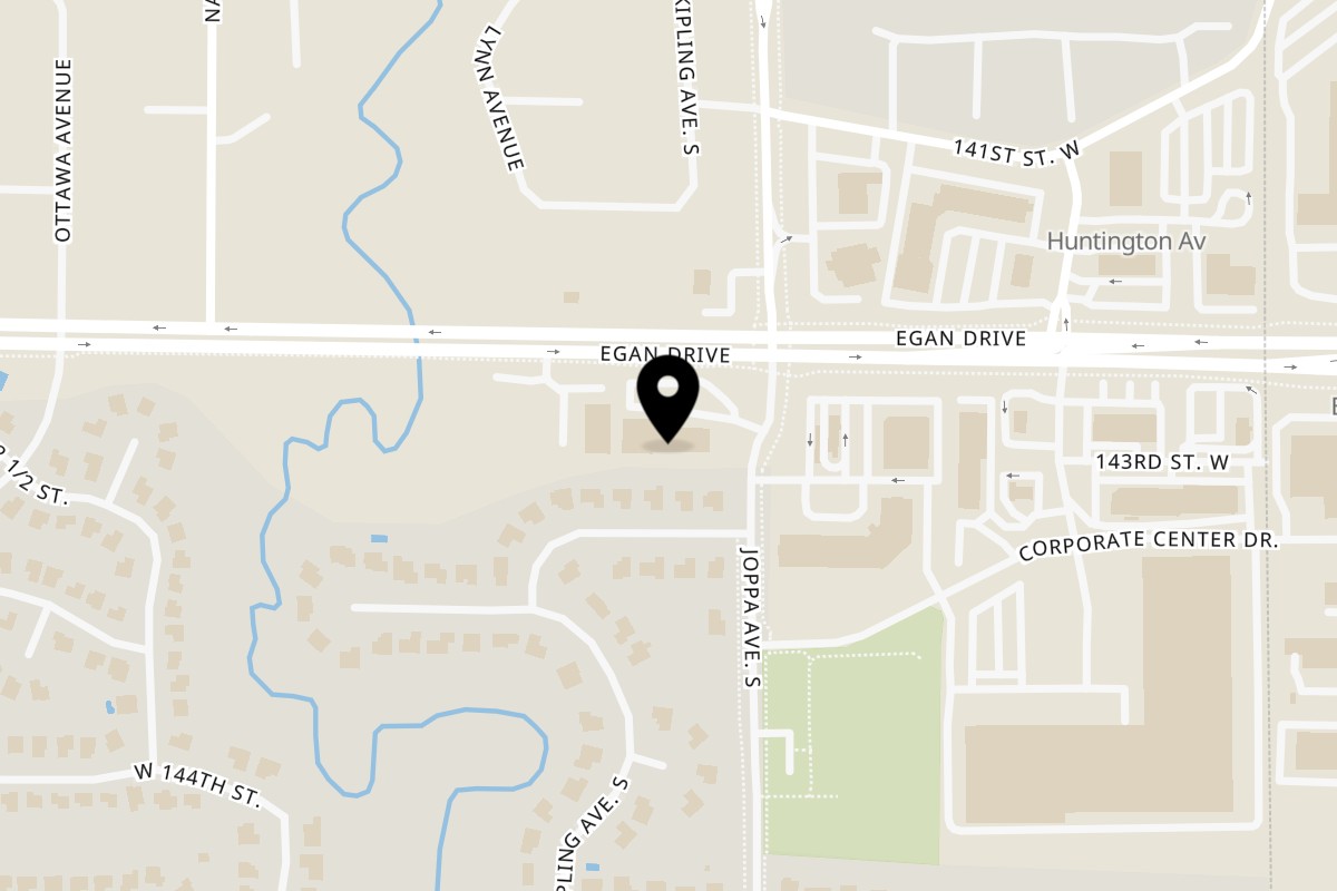 Map showing the location of D. Fong's Chinese Cuisine on 4321 Egan Drive in Savage